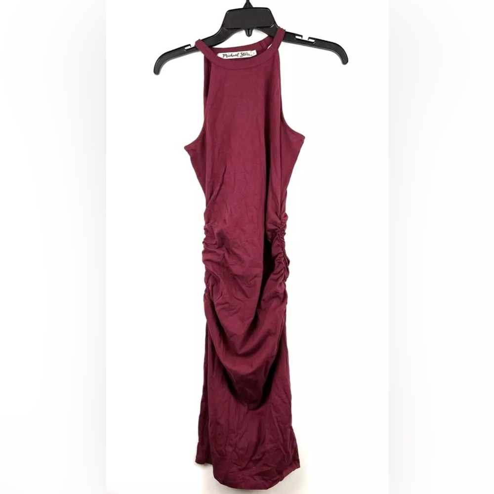 Michael Kors Womens Halter Midi Dress Small